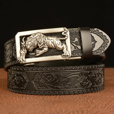 Cinturón Casual para Hombre con Hebilla Automática de Diseño Moderno - Image 9