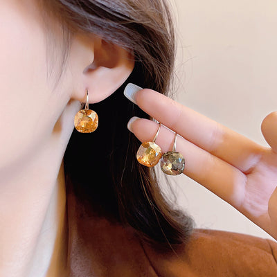 Aretes Geométricos con Circonita Cúbica - Image 3