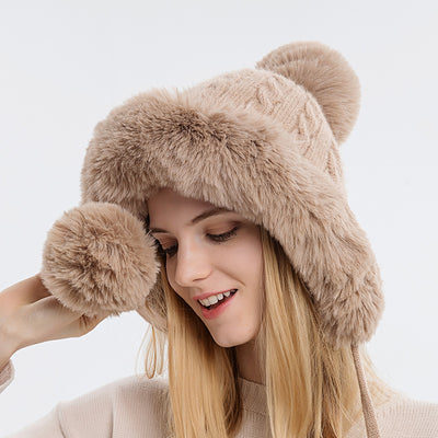 Gorro Tejido de Invierno con Cashmere Premium - Image 30