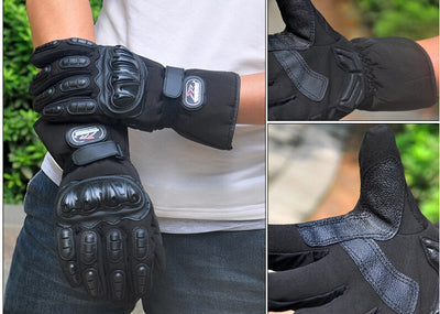 Guantes de Moto Invierno Protección Total Dedos - Transmisión Directa - Image 14