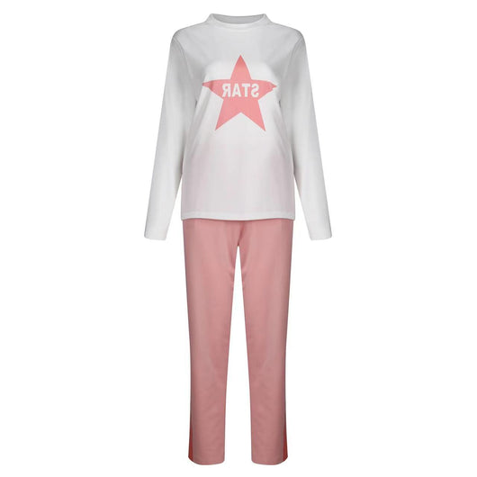 Traje Casual para Mujer con Estampado de Estrellas - Estilo Europeo y Americano - Image 11