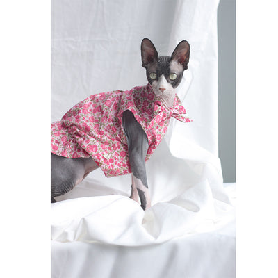 Vestido Floral Verano para Gatos Sphinx - Tela Ligera y Fresca - Image 14