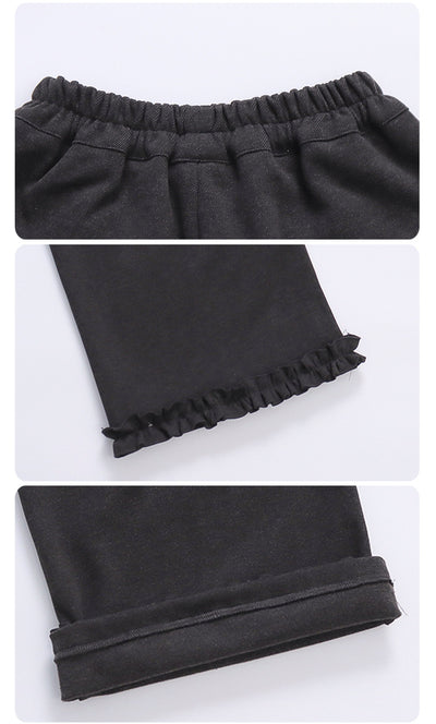 Conjunto de Tres Piezas: Chaleco Stringy Selvedge Fashionable para Niñas - Image 30