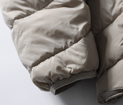 Chaqueta Acolchada con Capucha de Plumón de Pato Blanco - Image 14
