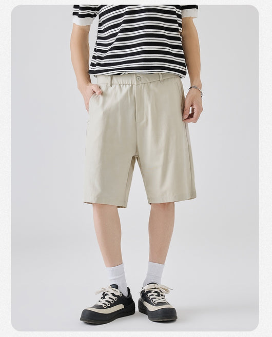 Shorts Casuales de Lyocell para Hombre - Comodidad de Verano Premium - Image 25