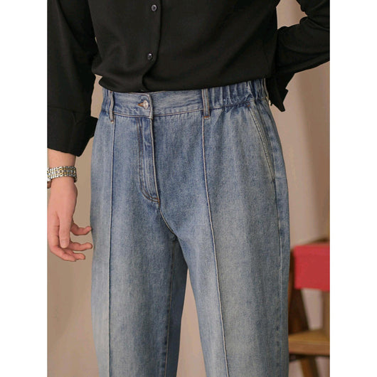 Pantalones Cropped Cintura Elástica Estilo Ejecutivo - Image 13