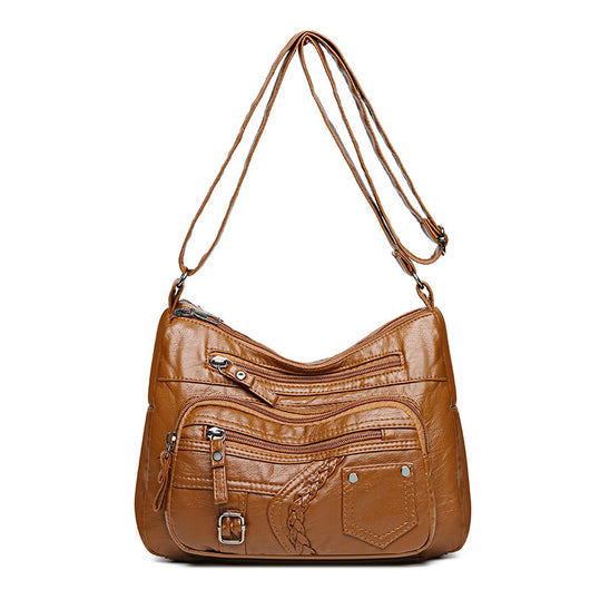 Bolso Bandolera de Gran Capacidad con Diseño Asimétrico Premium - Image 10