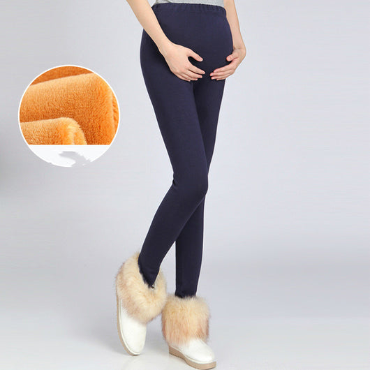 Leggings Térmicos Gruesos para Embarazadas - Pantalones Invierno Algodón - Image 11
