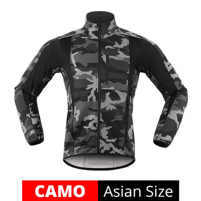 Chaqueta Térmica de Ciclismo de Tres Capas - Image 5
