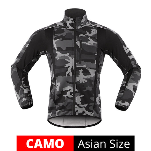 Chaqueta Térmica de Ciclismo de Tres Capas - Image 5
