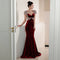 Vestido de Noche Elegante Adelgazante para Mujer