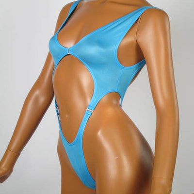 Traje de Baño Enterizo Transparente Triangle Micro - Image 13