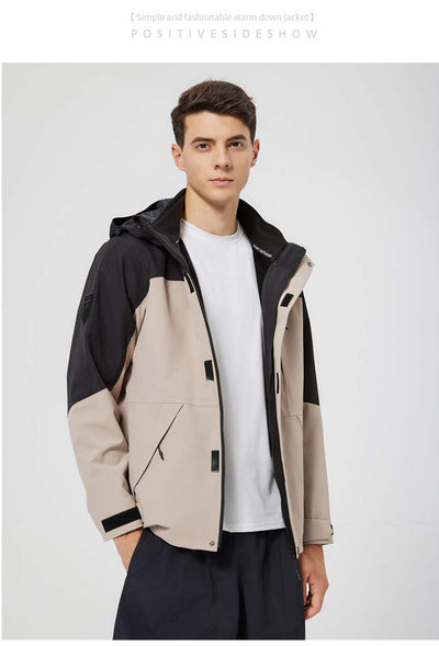 Abrigo Desmontable Impermeable Otoño-Invierno Unisex con Forro Adhesivo - Image 21