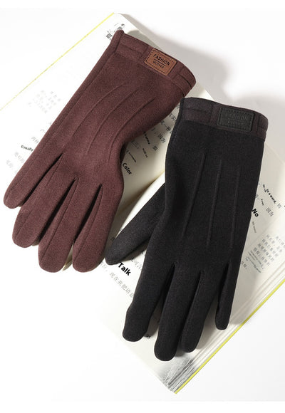 Guantes de Invierno para Hombre con Forro Polar Térmico, Impermeables y Compatible con Pantalla Táctil - Image 18