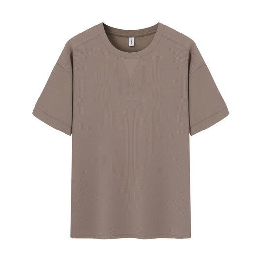 Camiseta Manga Corta Textura Waffle para Hombre - Image 14