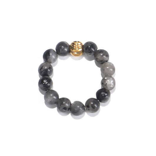 Conjunto de Pulsera y Anillo Elástico con Piedras Flash 4MM - Image 9