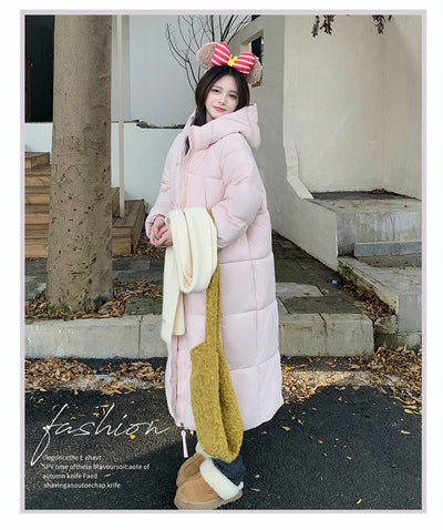 Chaqueta Acolchada Suelta para Mujer con Capucha - Abrigo de Algodón - Image 8