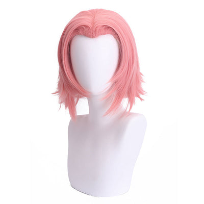 Peluca Sakura Gris Rosado - Estilo COS Premium