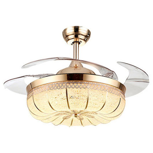 Ventilador de Techo LED con Luz Regulable para Comedor y Dormitorio - Image 3