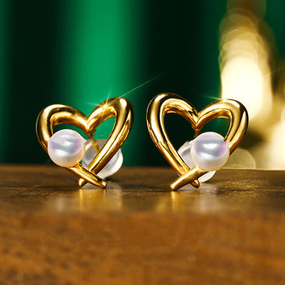 Aretes de Perlas Naturales para Mujer - Image 4