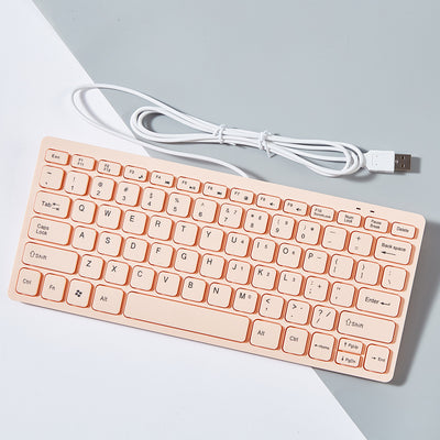 Teclado USB Compacto Silencioso para Computadora de Escritorio y Portátil - Image 18