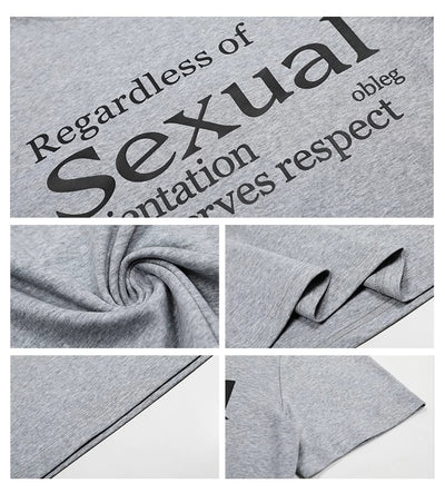 Camiseta Entallada con Estampado de Letras - Image 8