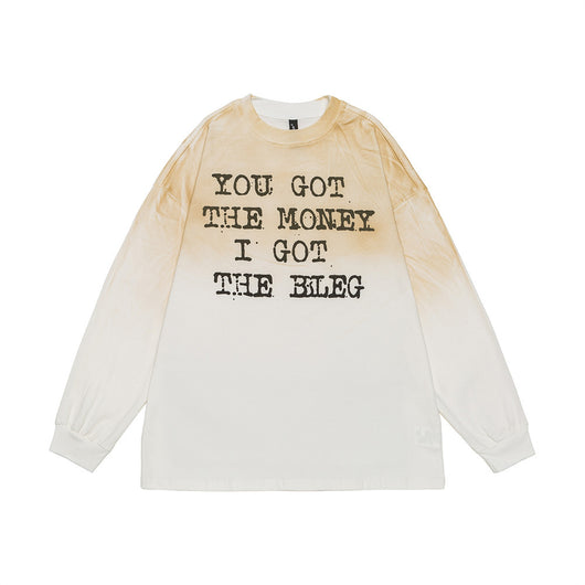 Camiseta Suelta con Estampado de Letras Unisex - Image 16