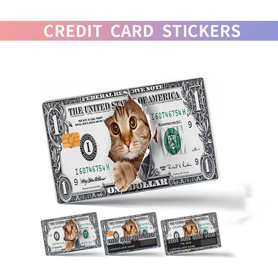 Anime cityscape credit card sticker with vibrant pink, purple, and blue hues, showing buildings and power lines. - Image 23