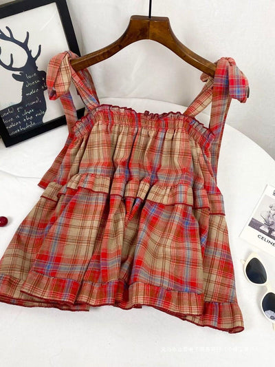 Blusa Sin Mangas Estilo Western con Volantes - Diseño Juvenil y Moderno - Image 4