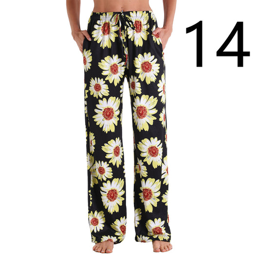 Pantalones Deportivos Casuales con Cintura Elástica y Bolsillos para Mujer - Image 6