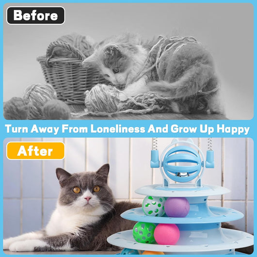 Juguetes Interactivos para Gatos - Set Completo de Entretenimiento Felino - Image 7