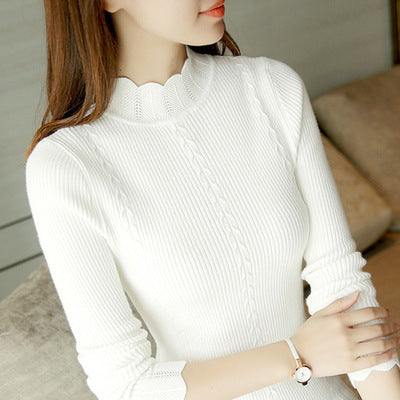 Blusa Slim Fit con Mangas Volante de Loto - Image 10