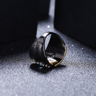 Anillo de Plata 925 con Peridoto Chapado en Oro - Diseño Personalizado - Image 5