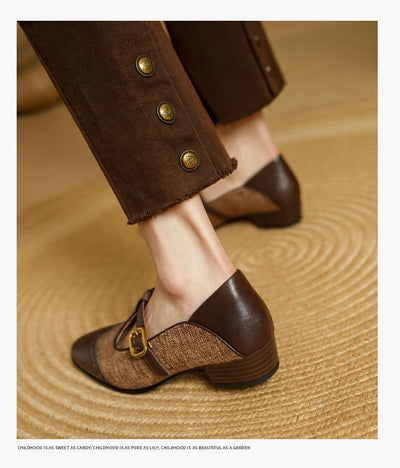 Zapatos Mary Jane con Tacón Robusto y Tira T para Mujer - Image 8