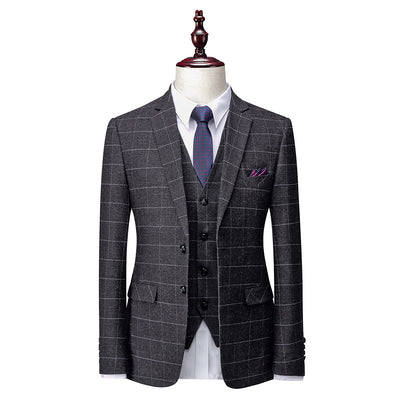 Traje Ejecutivo Slim Fit Coreano para Novio y Eventos Formales - Image 3
