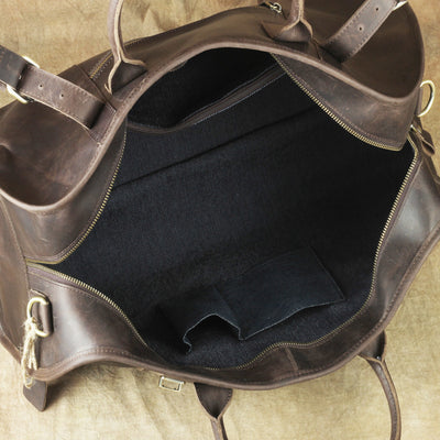 Bolso Bandolera de Cuero Genuino - Casual para Viajes - Image 24