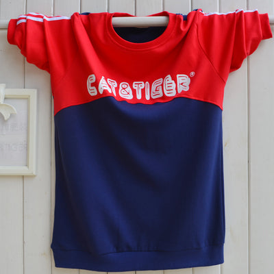 Camiseta Manga Larga Infantil Estampado Agrícola