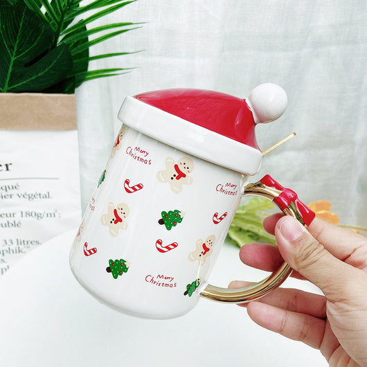 Taza de Cerámica Navideña Reno con Moño - Image 14
