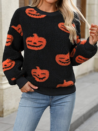 Sudadera Suelta Estampada en Felpa Premium para Mujer - Image 6