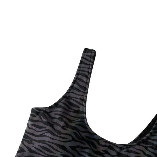 Bikini Estampado Hongos con Detalles Reflectantes Brillantes para Mujer - Image 17
