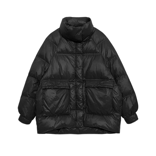 Chaqueta de plumas suelta y ultraligera - Image 8