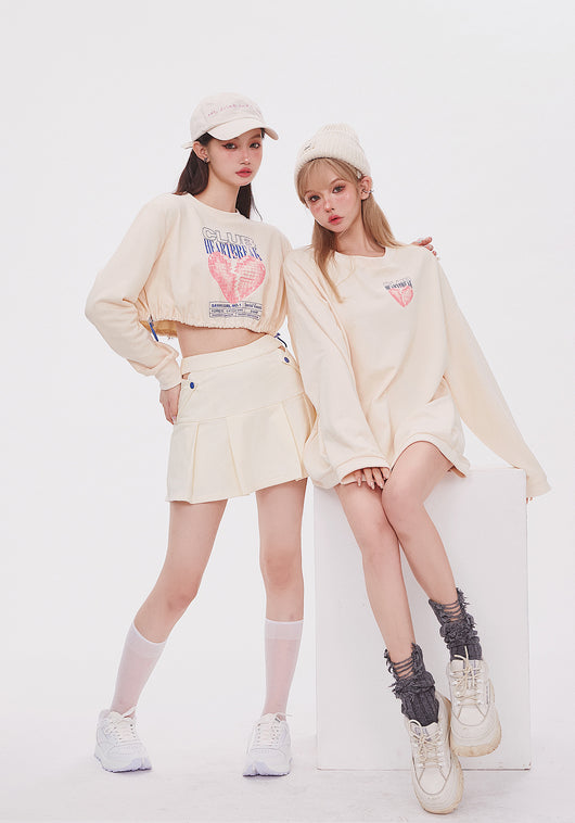 Suéter Holgado de Manga Larga con Estampado - Pullover Americano para Mujer - Image 9