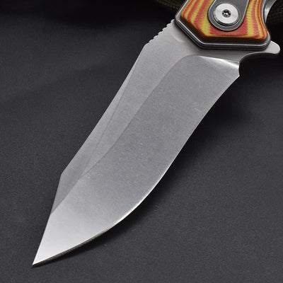 Cuchillo Plegable para Frutas con Mango de Espina de Acero - Image 9