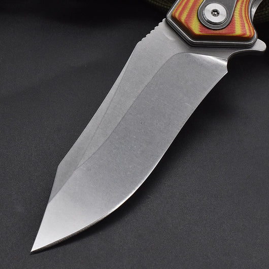 Cuchillo Plegable para Frutas con Mango de Espina de Acero - Image 9
