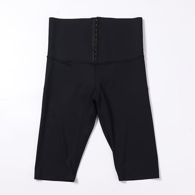Pantalones Moldeadores de Cuerpo con Cintura y Caderas Abotonadas - Image 6