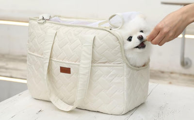 Bolsa Transportadora para Mascotas con Malla Transpirable y Cojín Suave - Image 8