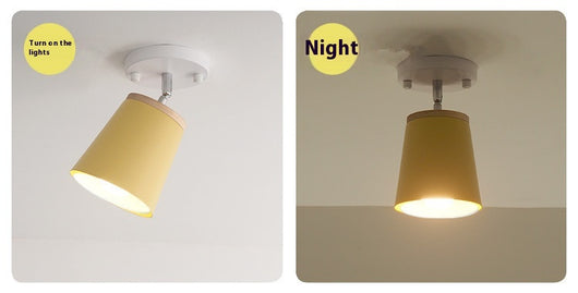 Lámpara LED de Techo Macaron para Pasillos - Luz Moderna en Hierro - Image 27