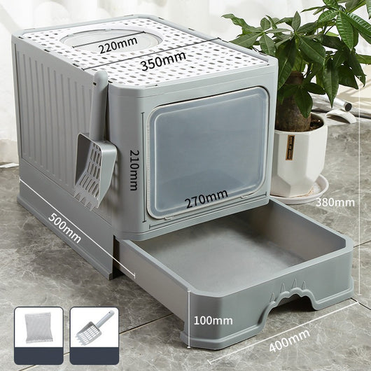 Arenero para Gatos Resistente al Agua con Arena Incluida - Image 56