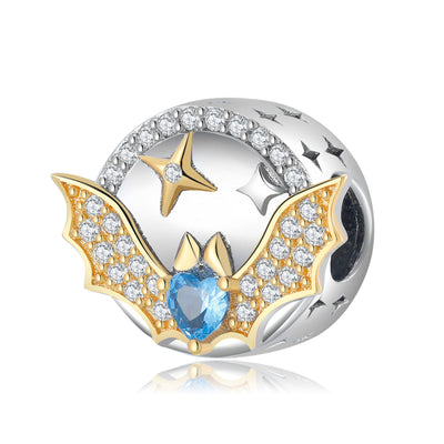 Cuentas Doradas de Murciélago Brillante para Halloween - Image 3