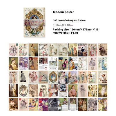Cuaderno Artístico Retro con Papel Texturizado para Proyectos DIY - Image 9